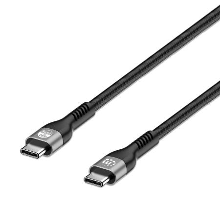 356367 Cable USB-C macho a USB-C macho - 2mts de AltaVelocidad, 480 Mbps, Power Delivery 3.1 retrocompatible con 140/100/65 W 356367 Cable USB-C macho a USB-C macho - 2mts de AltaVelocidad, 480 Mbps, Power Delivery 3.1 retrocompatible con 140/100/65 W